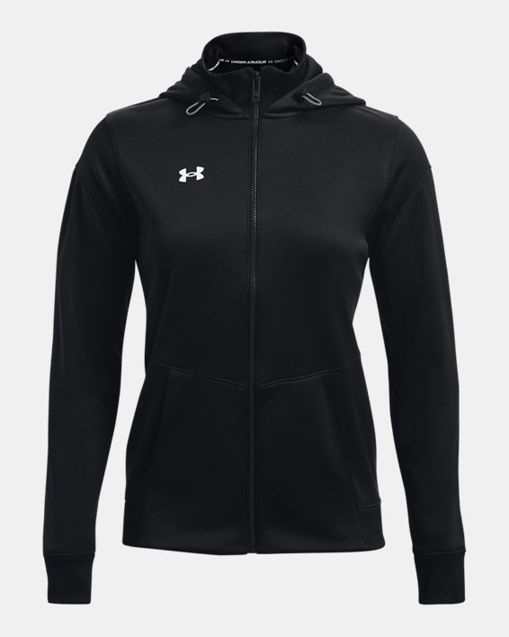 Women's Armour Fleece® Storm Full-Zip, Black, pdpMainDesktop image number 5